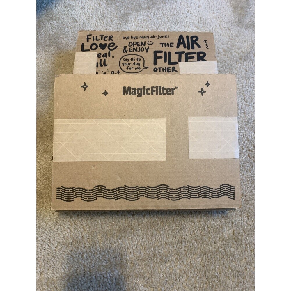 Second Nature Air Filter 14x20x1  2 Pack Catch Some Magic HVAC MERV 8 New